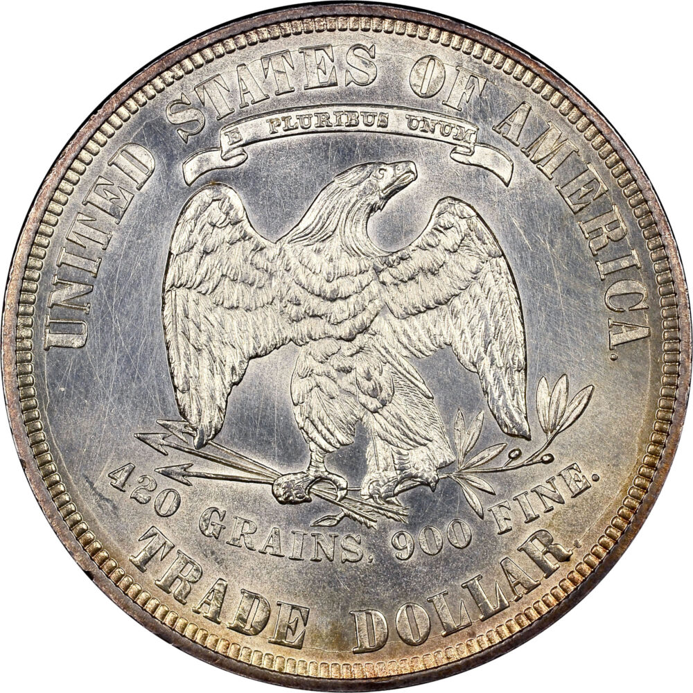 1877 U.S. Trade Dollar - Image 2