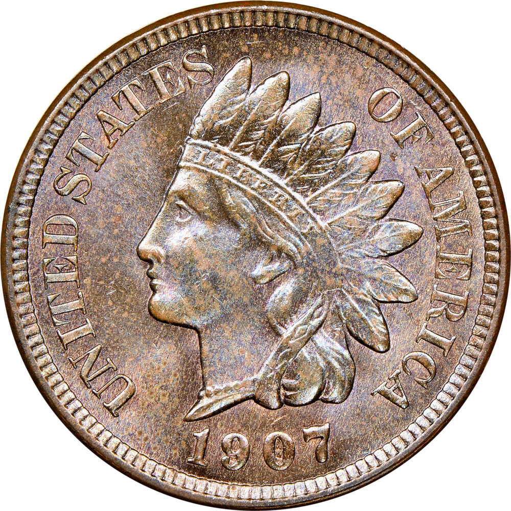 1907 Indian Head Penny (Uncirculated)