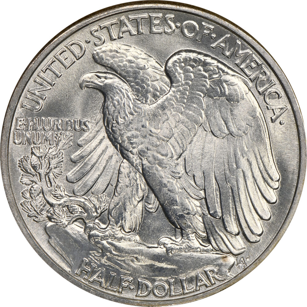 1942 Walking Liberty 50C (Uncirculated) - Image 2