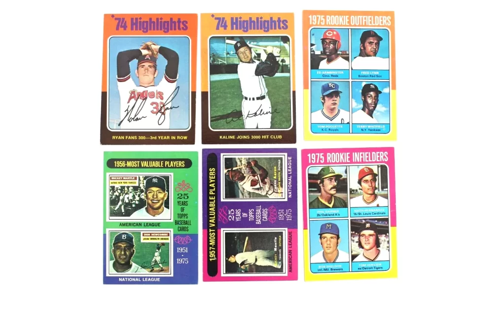 1975 Topps Baseball Complete Set EX-MT