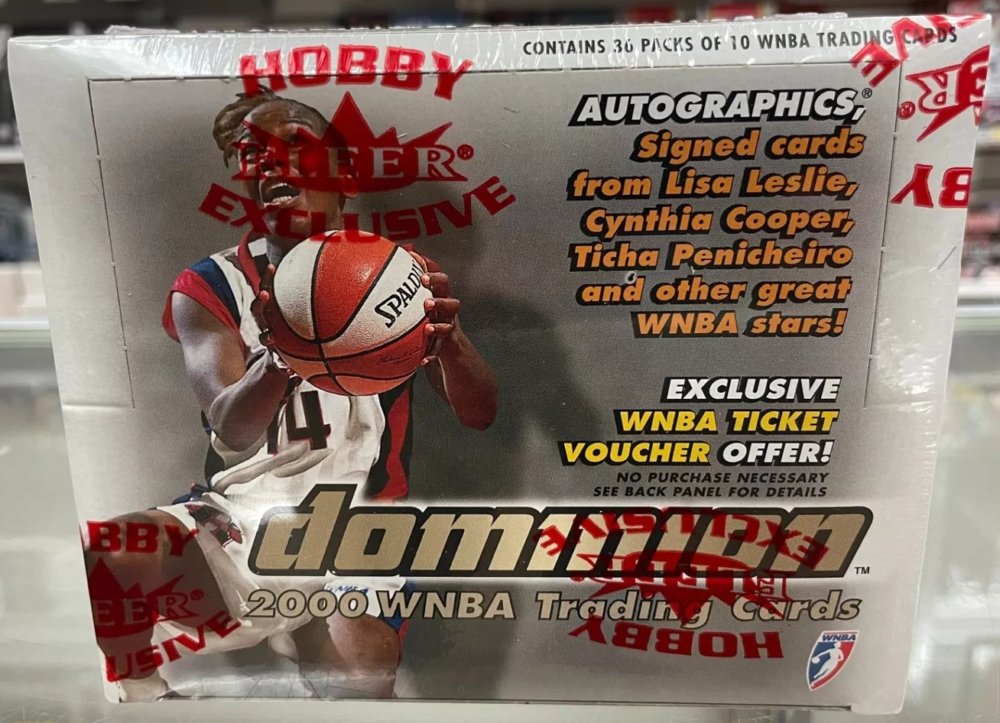 2000 Skybox Dominion WNBA Basketball Box