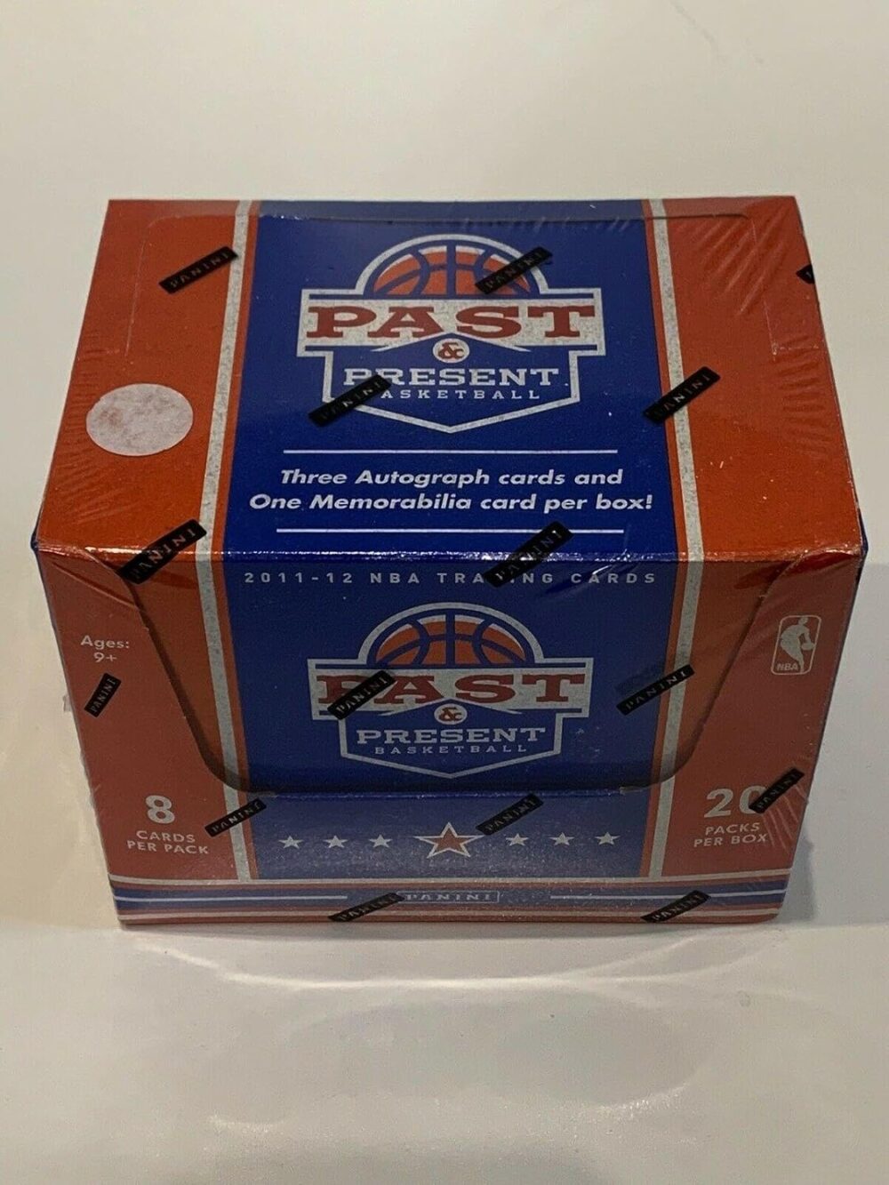 2011/12 Panini Past & Present Basketball Cards Hobby Box