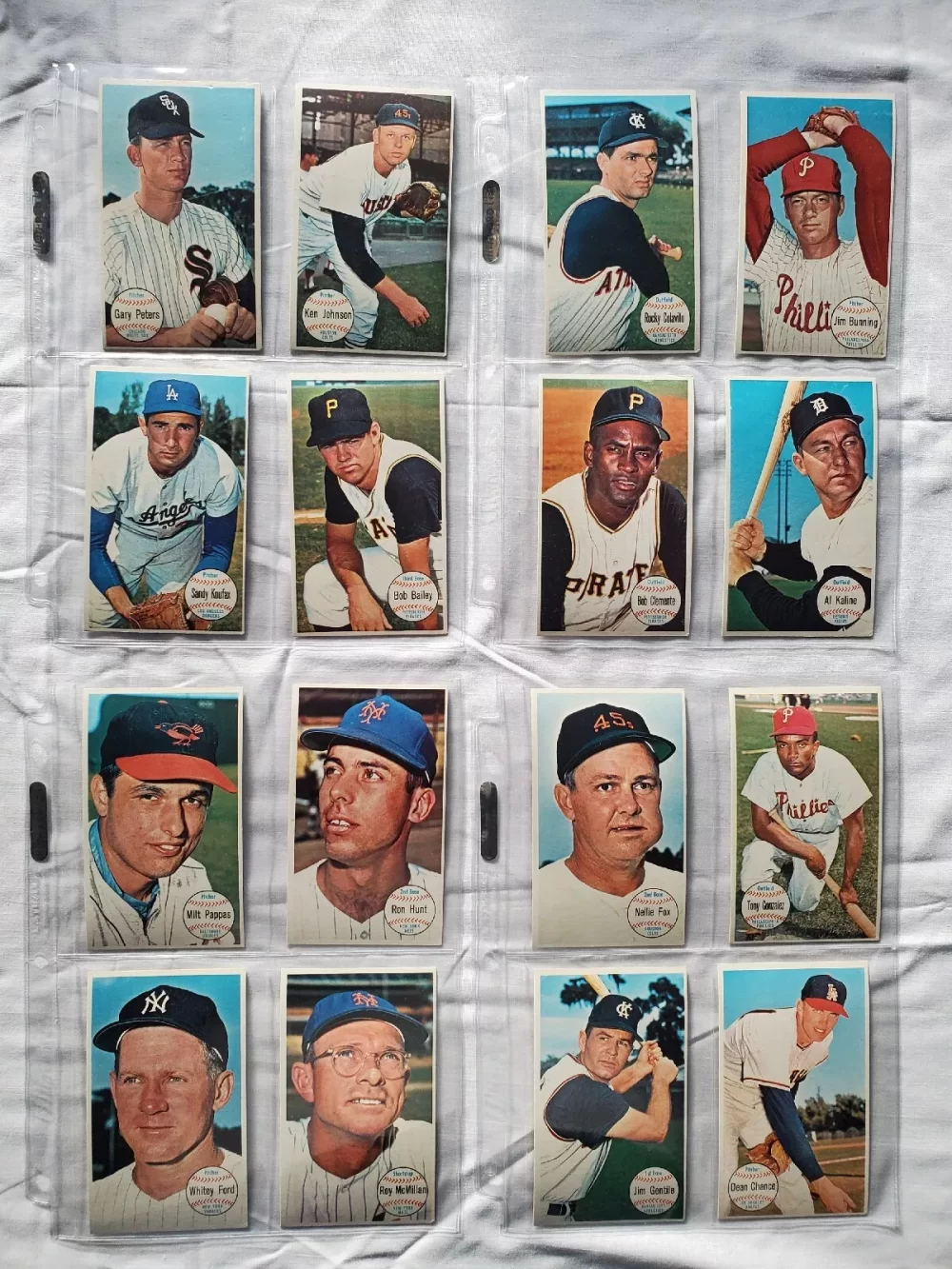 1964 Topps Giants Baseball Complete Set 1-60 - Image 4